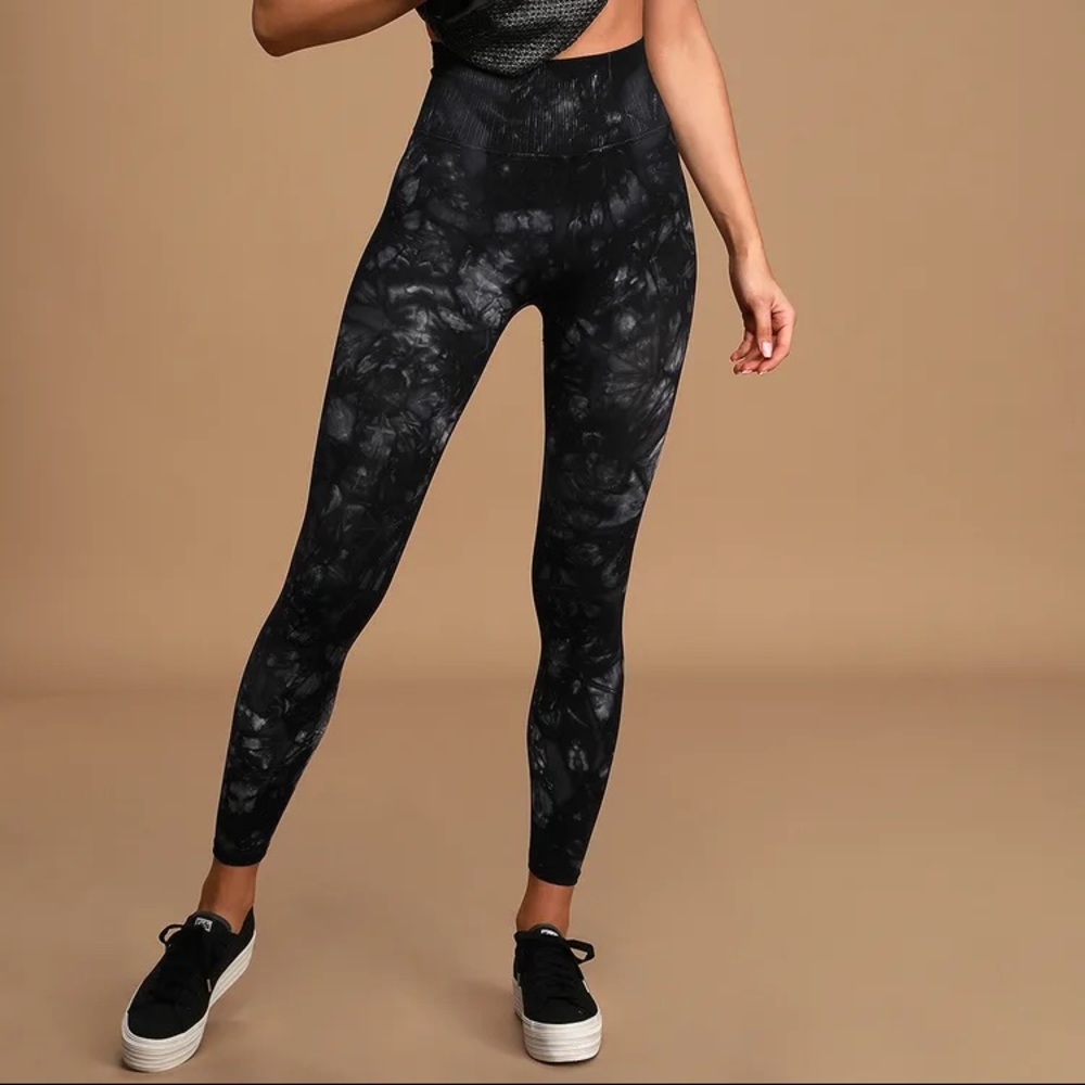 Tie-Dye High Rise Yoga Leggings